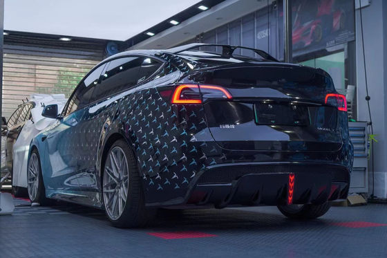 Autoteile für Tesla MODEL Y Body Kit MODEL Y Upgraded SD-Style Front- und Heckstoßfänger Spoiler Kohlenstofffaser Body Kit