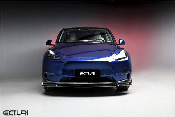 Autoteile Kohlenstofffaserkörper für Tesla MODEL Y MODEL Y Upgraded Ecturi Style Vorder Schaufel Diffuser Spoiler Body Kit