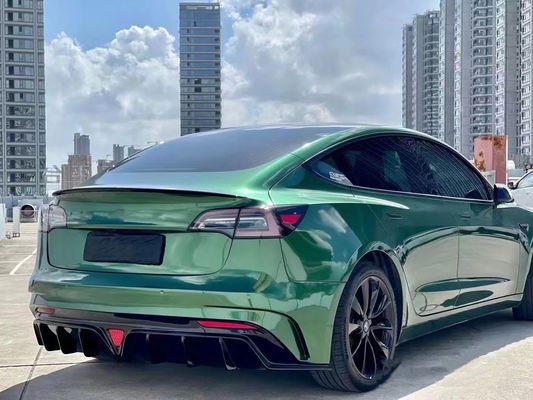 FPR 2019 Spoiler For Tesla Model 3 Body Kit 2022 ACP Stil Vorder- und Hinterstoßfänger