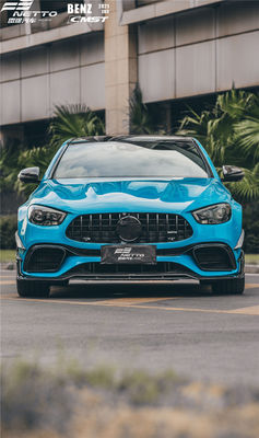 Fahrzeugteile Kohlenstofffaser-Karosserie-Kit für Mercedes E63S 2021 E63s Kohlenstofffaser-Automobil-Diffusor-Spoiler-Karosserie-Kitl