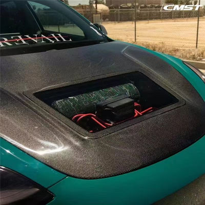 146cm Modell 3 Tesla Body Kit Kunststoff Transparente Kohlenstofffaser Kapuze