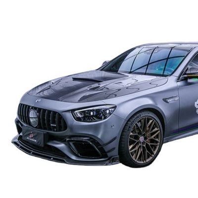 Fahrzeugteile Kohlenstofffaser-Karosserie-Kit für Mercedes E63S E63s Kohlenstofffaser-Front-Scoop Diffusor-Spoiler Kohlenstofffaser-Haube