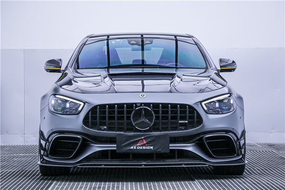 Fahrzeugteile Kohlenstofffaser-Karosserie-Kit für Mercedes E63S E63s Kohlenstofffaser-Front-Scoop Diffusor-Spoiler Kohlenstofffaser-Haube