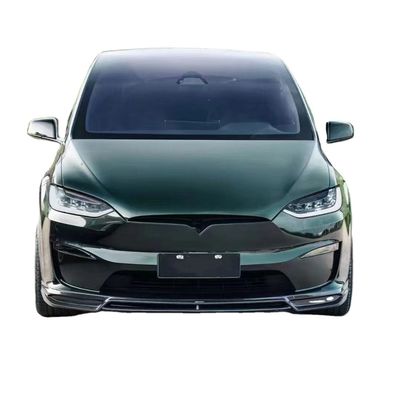 CMST Tesla Model X Body Kit Dunkelgrün Tesla Widebody Kit 2023 Vorderlip Diffuser