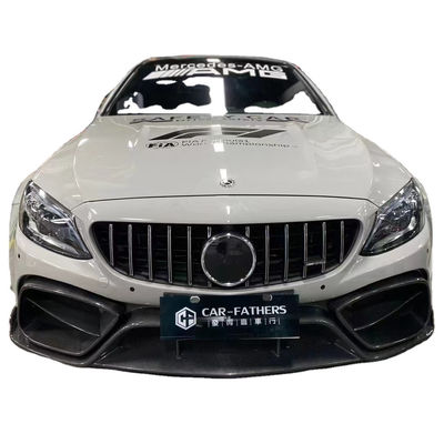 Fahrzeugteile für Mercedes W205 C180 C260 C300 Karosserie-Kit W205 C180 C260 C300 Upgraded IMP Style Front Bumper Karosserie-Kit