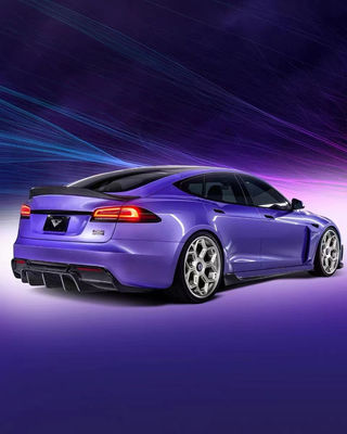 Vors Style Tesla Body Kit 2013 - 2016 Tesla Modell S Spoiler Hood Seitenschürz