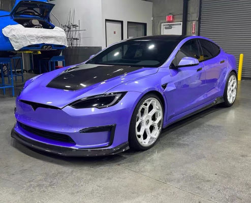 Vors Style Tesla Body Kit 2013 - 2016 Tesla Modell S Spoiler Hood Seitenschürz