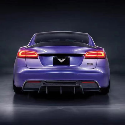 Vors Style Tesla Body Kit 2013 - 2016 Tesla Modell S Spoiler Hood Seitenschürz