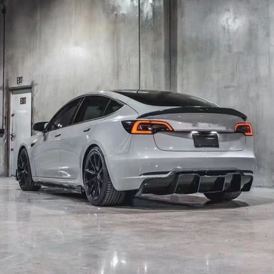 2017 - 2019 MODEL 3 Body Kit Tesla Vorder Schaufel Hinter Diffusor Spoiler 180mm