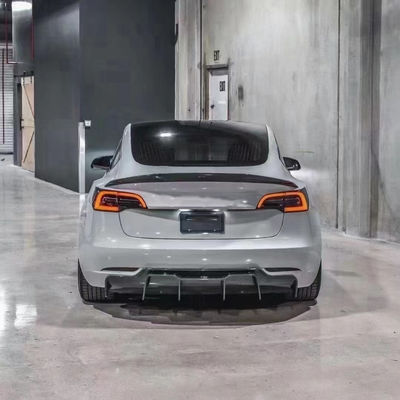 2017 - 2019 MODEL 3 Body Kit Tesla Vorder Schaufel Hinter Diffusor Spoiler 180mm