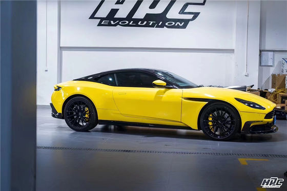 Für Aston Martin DB11 Kohlenstofffaser-Körper-Kit DB11 Upgraded PK Style Kohlenstofffaser Front Lippendiffuser Spoiler Hood