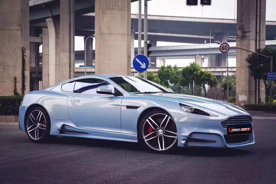 Neues Produkt für Aston Martin DB9 Body Kit DB9 Upgraded MSY Style Vorder- und Hintersteckschirm Seitenrock Kohlenstofffaser Körper Kit