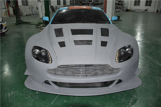 Für Aston Martin Vantage Karbonfaserkörper-Kit Vantage Vorder- und Rückstoßfänger Spoiler Hood Widebody Kit