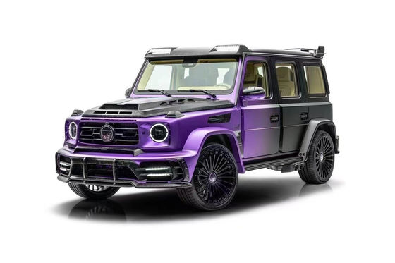 Für Mercedes W464 G500 G63 Kohlenstofffaser-Karosserie-Kit W464 Upgraded MSY P920 Style Vorder- und Rückstoßfänger Spoiler Hood-Karosserie-Kit