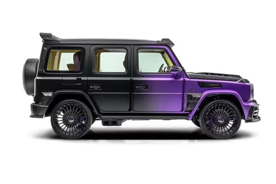 Für Mercedes W464 G500 G63 Kohlenstofffaser-Karosserie-Kit W464 Upgraded MSY P920 Style Vorder- und Rückstoßfänger Spoiler Hood-Karosserie-Kit