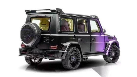 Für Mercedes W464 G500 G63 Kohlenstofffaser-Karosserie-Kit W464 Upgraded MSY P920 Style Vorder- und Rückstoßfänger Spoiler Hood-Karosserie-Kit