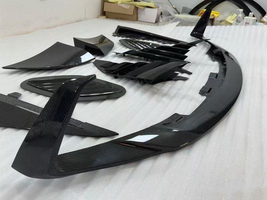 DBS Aston Martin Body Kit Weiß 770 Stil Vorder-Spoiler im Auto Lippendiffuser