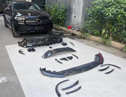 Für Mercedes-Benz GLE Coupe Kohlenstofffaser-Körper-Kit GLE Coupe MSY Style Kohlenstofffaser Front Lip Diffuser Spoiler Kit