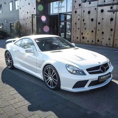 Für Mercedes SL R230 Widebody Kit SL R230 Upgraded BS Style Vorder- und Rückstoßfänger Spoiler Widebody Kit