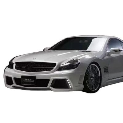 Für Mercedes SL R230 Widebody Kit SL R230 Upgraded WD Style Vorder- und Rückstoßfänger Spoiler Widebody Kit