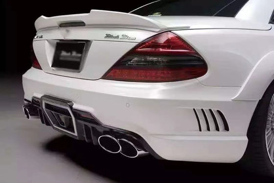 Für Mercedes SL R230 Widebody Kit SL R230 Upgraded WD Style Vorder- und Rückstoßfänger Spoiler Widebody Kit