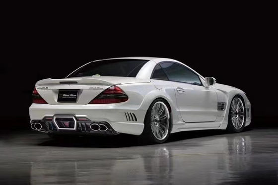 Für Mercedes SL R230 Widebody Kit SL R230 Upgraded WD Style Vorder- und Rückstoßfänger Spoiler Widebody Kit