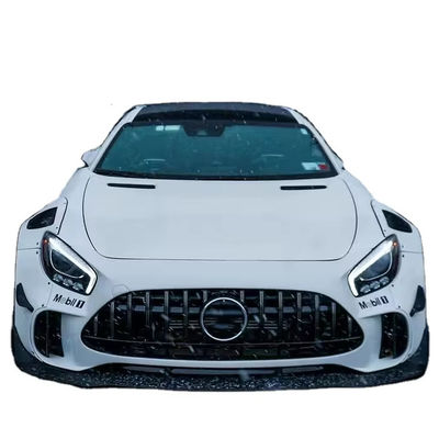 Für Mercedes AMG GT Carbon Fiber Widebody Kit AMG GT Upgraded CBE Style Front Lip Diffuser Spoiler Widebody Kit