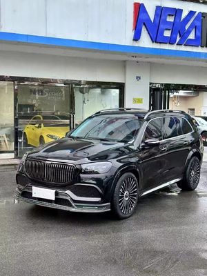 Maybach GLS600 Mercedes Benz Body Kit LD Stil Vorderfahrzeug Stoßfänger Lippen Kit Weitkörper