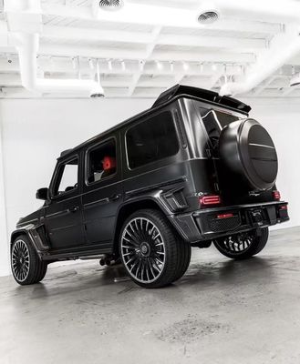 W464 G500 G63 Mercedes Body Kit G800 Stil Auto Vorderbumper Spoiler Radbögen
