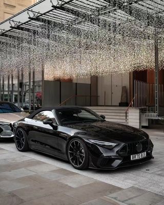 SL63 Mercedes Benz SL Body Kit 2015 - 2016 BS Style Hood Spoiler Vorderlip Diffuser