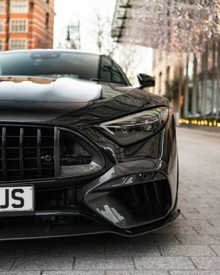 SL63 Mercedes Benz SL Body Kit 2015 - 2016 BS Style Hood Spoiler Vorderlip Diffuser